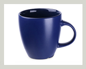 Schicker-runder matter-Becher-tasse-aussen-matt-blau-innen-blau
